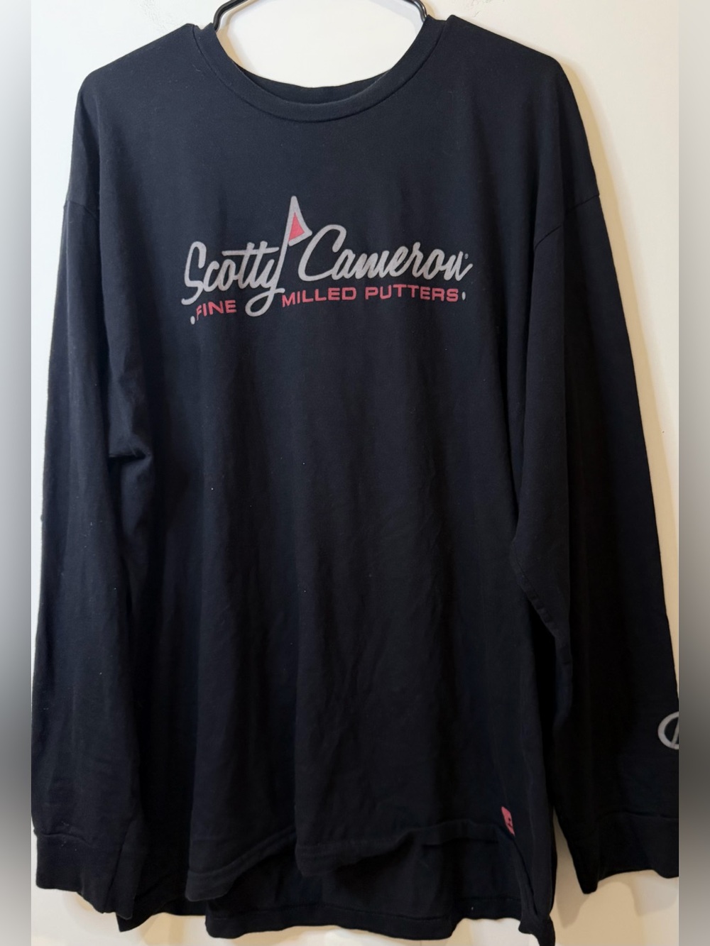 Scotty Cameron "Fine Milled Putters" long-sleeve shirt